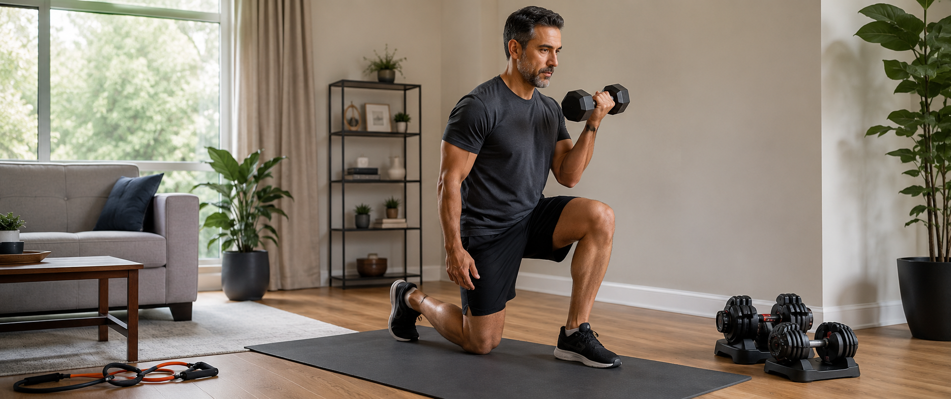 Beitragsbild: Home-Gym einrichten: Diese Geräte brauchst du wirklich