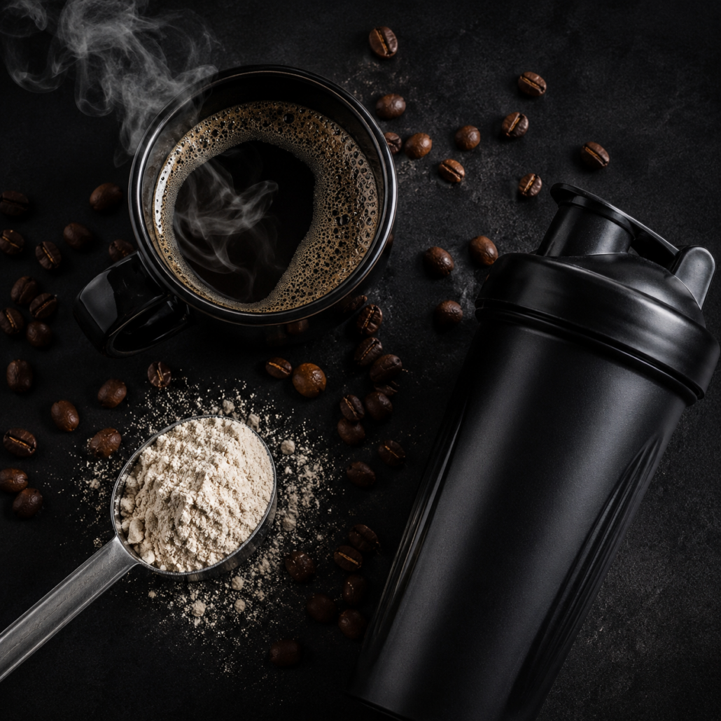 Kaffee und Pre-Workout-Pulver als Koffeinquellen für Sportler – Leistungsbooster vor dem Training im Überblick